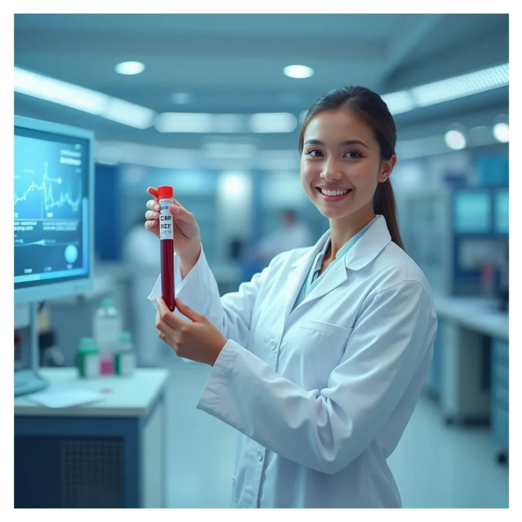 آزمایش پروتئین واکنشی (CRP)